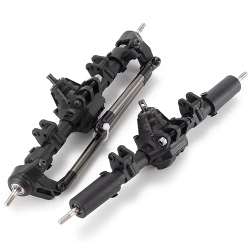 Kompatibel Mit Axial SCX10 II 90046 90047 90027 90028 CC01 F350 RC-Auto, Vordere Hintere Differentialachse Mit Sperre, 1/10 RC-Crawler-Autoteile Vorder Hinterachse RC(Rear Front Axle) von JVRWSC