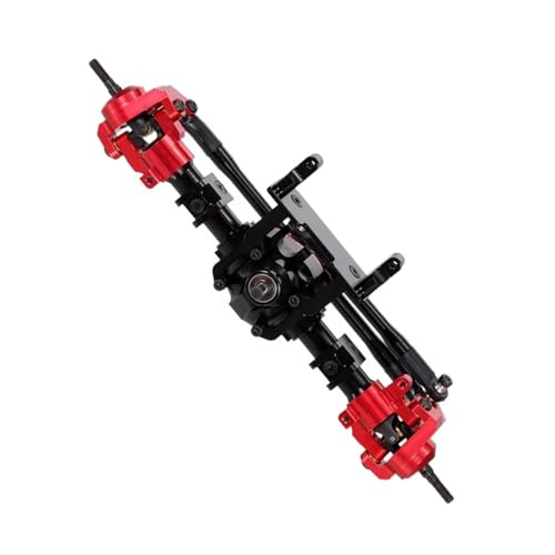 Kompatibel Mit Axial SCX10 II 90046 90047 CNC Metall Vordere Hinterachse 1:10 RC Crawler Auto Upgrade Ersatzzubehör Vorder Hinterachse RC(Front Axle) von JVRWSC