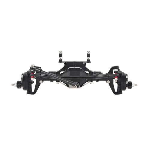 Kompatibel Mit Axial SCX10 II 90046 90047 Für RGT 86100, Aluminiumlegierung, Vorne/Hinten, Portalachsen, 1/10 RC Crawler Auto, Upgrade-Teile Vorder Hinterachse RC(Front Axle) von JVRWSC