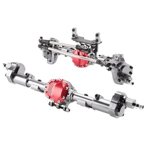 Kompatibel Mit Axial SCX10 II 90046 90047 Portalachse CNC-Metallersatzteile Vorne Und Hinten 1/10 RC Crawler Car Vorder Hinterachse RC Kompatibel Mit Axial SCX10 II 90046 90047 Portalachse CNC-Metallersatzteile Vorne Und Hinten 1/10 RC Crawler Car Vorder Hinterachse RC von JVRWSC