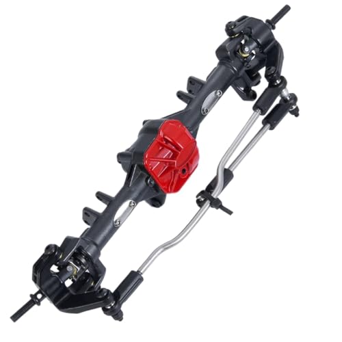 Kompatibel Mit Axial SCX10 II 90047 90046 90059 90060 1/10 RC Für Rock Crawler Auto-Upgrade-Teile Aus Aluminiumlegierung, Vorder- Und Hinterachse Vorder Hinterachse RC(Front Axle) von JVRWSC