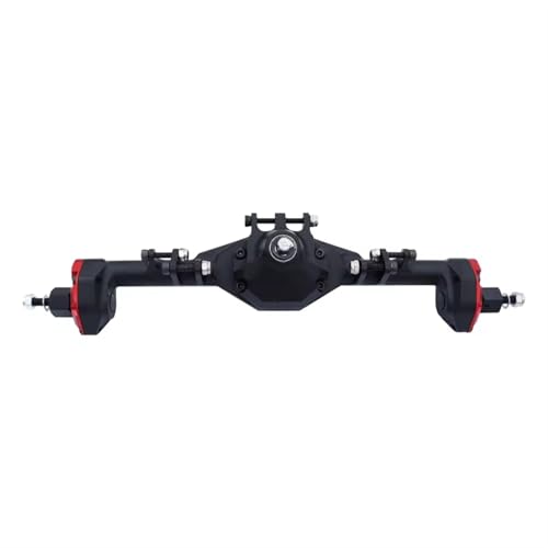 Kompatibel Mit Axial SCX10 II Für RGT 86100 Für Redcat GEN8, CNC-gefräste, Integrierte Portalachse Vorn/hinten, 1/10 RC-Crawler-Auto Vorder Hinterachse RC(Red,Rear) von JVRWSC