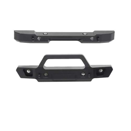 Kompatibel Mit Axial SCX24 Für Deadbolt 90081 Für JLU AXI00002 Für Gladiator 1/24 RC-Autoteile, Metall-Front- Und Heckstoßstange Mit Licht RC-Stoßstange von JVRWSC
