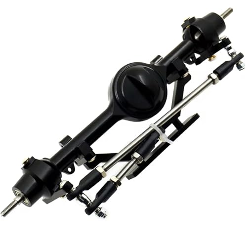 Kompatibel Mit D90 1/10 RC Für Rock Crawler Auto-Tuning-Teile RC Auto Vordere Hinterachse Metall Gerade Achse Zubehör Vorder Hinterachse RC(Front) von JVRWSC