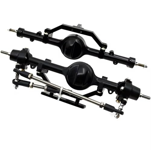 Kompatibel Mit D90 1/10 RC Für Rock Crawler Auto-Tuning-Teile RC Auto Vordere Hinterachse Metall Gerade Achse Zubehör Vorder Hinterachse RC(Rear and Front) von JVRWSC