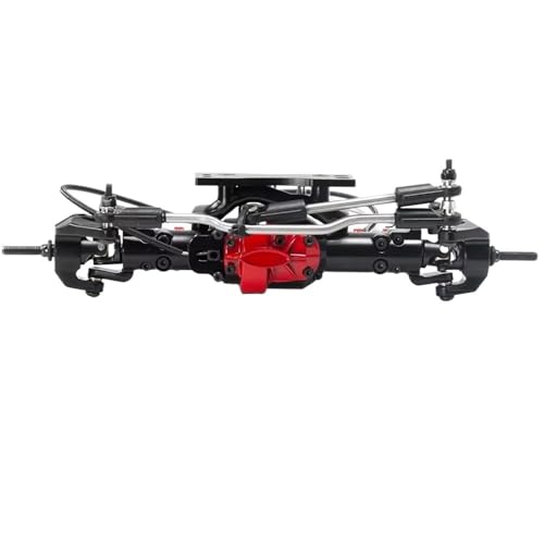 Kompatibel Mit D90 Metallachse, Vorder- Und Hinterachse Mit Differenzialsperre, 1/10 RC Crawler Auto, Upgrade Teile, Zubehör Vorder Hinterachse RC(Front) von JVRWSC