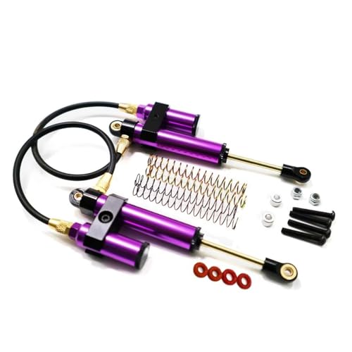 Kompatibel Mit HPI Für Venture 1/10 RC-Autoteil RC-Autozubehör Hochfester Unterdruck-Stoßdämpfer Aus Aluminiumlegierung Ferngesteuerte Autoteile(Purple) von JVRWSC