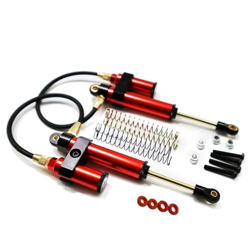 Kompatibel Mit HPI Für Venture 1/10 RC-Autoteil RC-Autozubehör Hochfester Unterdruck-Stoßdämpfer Aus Aluminiumlegierung Ferngesteuerte Autoteile(Red) von JVRWSC