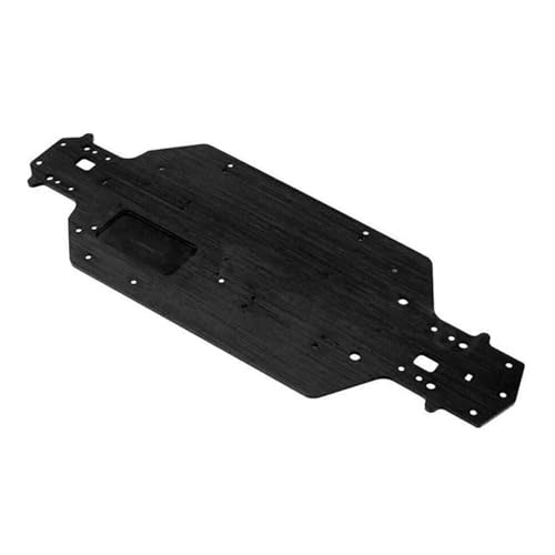 Kompatibel Mit HSP 03001 03602 Flying Fish Für HSP 94103 94123 1/10 RC-Autoteile, Dicke 3 MM, 1 Stück, Aluminiumlegierung, Metall Für Chassis RC-Zubehör(Black) von JVRWSC