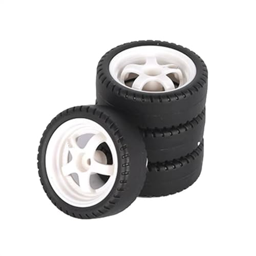 Kompatibel Mit LDRC AE86 A86 A86P LD1801 1/18 RC-Auto-Upgrade-Teile Zubehör 4-teilig 33 Mm RC-Drift-Reifenrad Hartreifen RC-Zubehör von JVRWSC