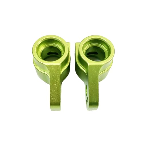 Kompatibel Mit LOSI 2WD 22S Für Camaro 1/10 RC Truck Car Upgrade Teile Zubehör 2 Stück Aluminiumlegierung Hinterradnabenträger Hinterradnaben Ferngesteuerte Autoteile(Green) von JVRWSC