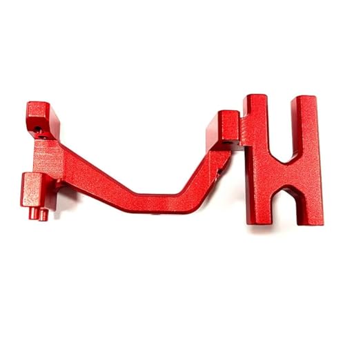 Kompatibel Mit LOSI Für Baja Für Rey 4WD 1/10 RC Autozubehör Aluminiumlegierung Präzisionslenkung Servounterstützung Servohalterung Ferngesteuerte Autoteile(Red) von JVRWSC