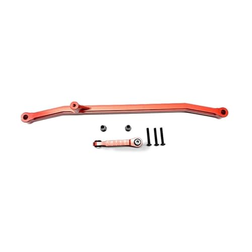 Kompatibel Mit LOSI Für LMT 1/8 RC-Upgrade-Teilezubehör, 2 Stück Lenkstange Aus Aluminiumlegierung, Lenkgestänge, Spurstange RC-Zubehör(Red) von JVRWSC
