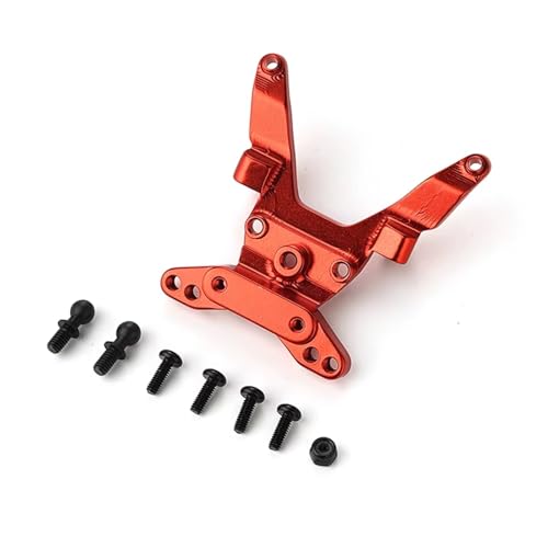 Kompatibel Mit LOSI Für Mini-B Für Mini-T 1/16 1/18 RC Crawler Auto Upgrades Teile Zubehör Für Buggy Aluminium Stoßdämpferhalterung Ferngesteuerte Autoteile(Red) von JVRWSC