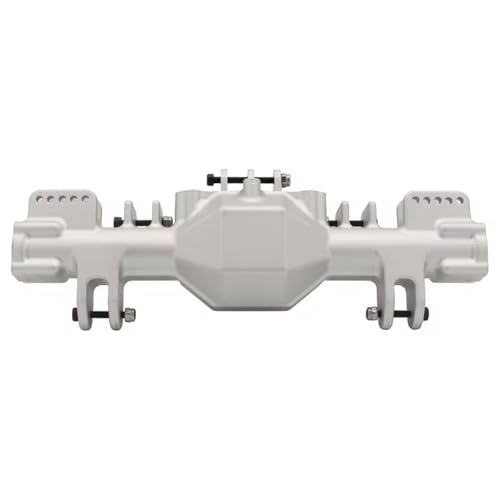 Kompatibel Mit Losi Für LMT Für Monster Truck, DIY-Tuningteile, Aluminiumlegierung, Vorder-/Hinterachsgehäuse, 1/8 RC-Autozubehör Vorder Hinterachse RC(Silver) von JVRWSC