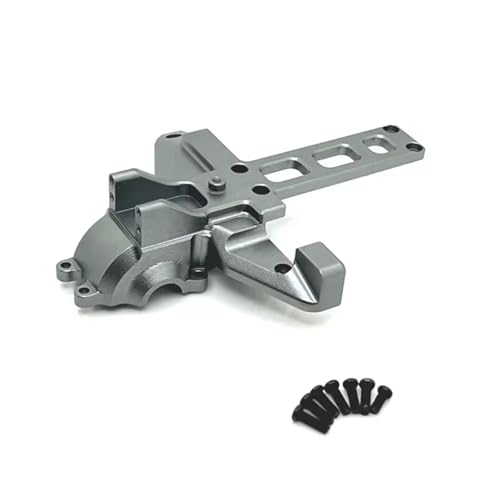 Kompatibel Mit MJX 16207 16208 16209 16210 H16 M162 M163 1/16 RC Auto Upgrade Teile Zubehör Metall Vorne Hinten Getriebeabdeckung Ferngesteuerte Autoteile(Gray,Rear) von JVRWSC