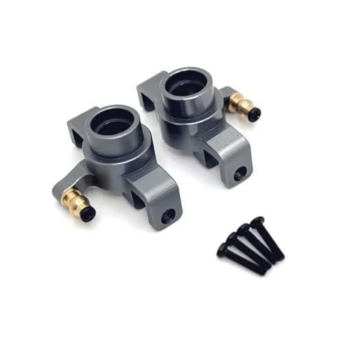 Kompatibel Mit MJX 20208 Für JJRC C8811 1/20 RC-Autos, Upgrade-Teile, Ersatzzubehör, Metall-Lenkbecher, CNC-Aluminium RC-Zubehör(Gray) von JVRWSC