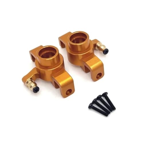 Kompatibel Mit MJX 20208 Für JJRC C8811 1/20 RC-Autos, Upgrade-Teile, Ersatzzubehör, Metall-Lenkbecher, CNC-Aluminium RC-Zubehör(Yellow) von JVRWSC