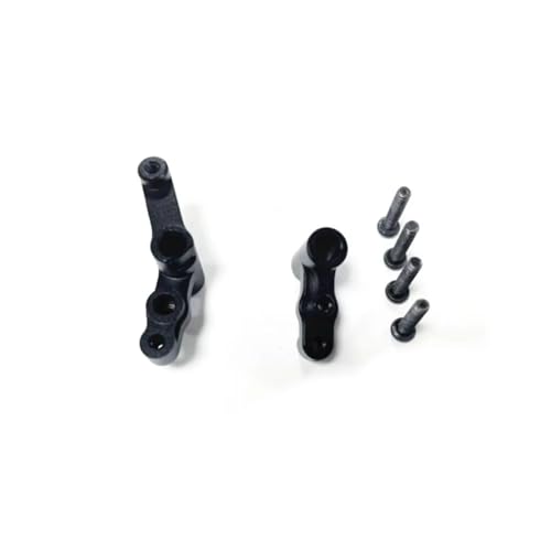 Kompatibel Mit MJX Für Hyper Für Go 14210 14209 1/14 RC Crawler Autoteile Zubehör CNC Aluminium Lenkservo Saver Komplett Ferngesteuerte Autoteile(Black) von JVRWSC