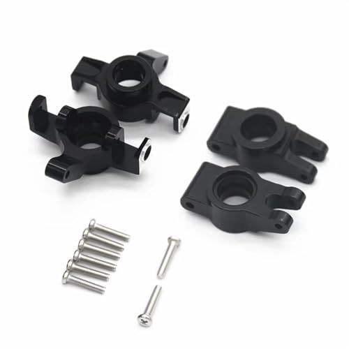 Kompatibel Mit MJX Für Hyper Go 14301 14302 1/14 RC-Auto-Upgrades, Teile, Zubehör, Metall-Vorderrad-Lenkbecher Und Hinterrad-Radträger RC-Zubehör von JVRWSC