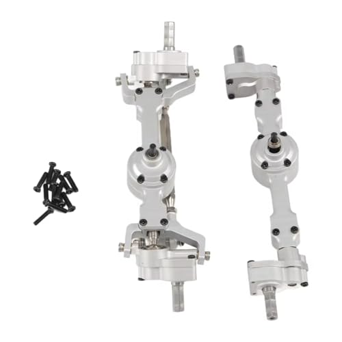 Kompatibel Mit MN D90 Für MN-90 MN96 Für MN98 Für MN99S MN45 1/12 RC-Auto-Upgrade-Teile Zubehör Metall Vorne Hinten Portalachse RC Vorder Hinterachse von JVRWSC