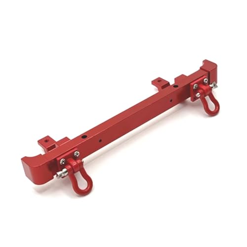 Kompatibel Mit MN Für MN82 LC79 1/12 RC-Auto-Upgrade-Modifikationsteile Zubehör Metall-Stoßstangenschutz Vorne Und Hinten RC-Stoßstange(Red,Rear) von JVRWSC