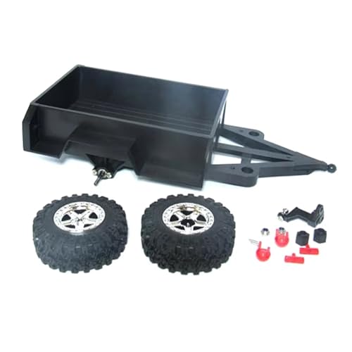 Kompatibel Mit MN Für WLP Für AUSTAR 1/18 RC Crawler Auto Upgrade Teile Ersatz Ersatz Zubehör Anhänger Mit Anhängerkupplung RC-Zubehör von JVRWSC