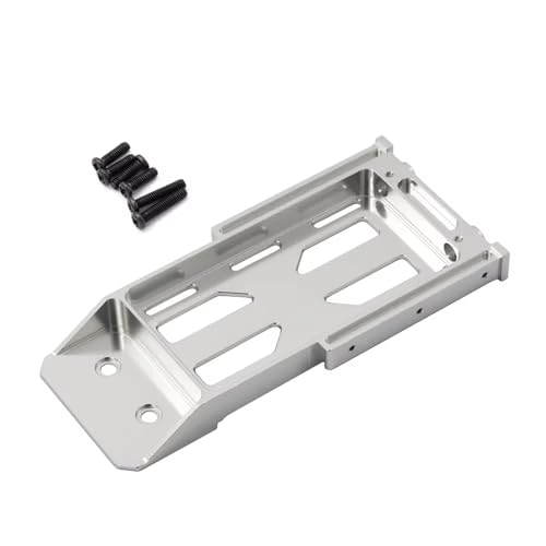 Kompatibel Mit MN MN86 MN86S MN86KS Für MN128 4WD G500 1/12 RC-Auto-Modifikationsteile, Kettenbatterie-Metallhalterung RC-Zubehör(Silver) von JVRWSC