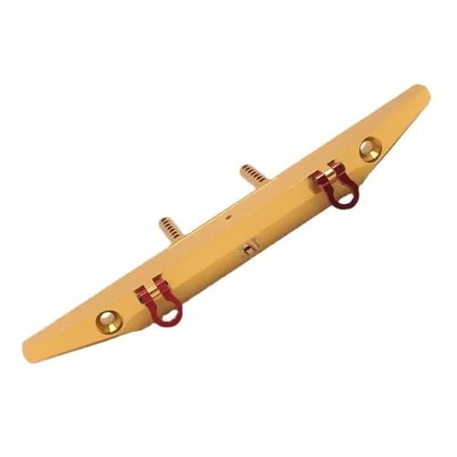 Kompatibel Mit MN MN999 Für Wrangler Für TRX4 Für SCX10 90046 90047 RC-Auto-Upgrade-Teile Zubehör Heckstoßstange RC-Stoßstange(Yellow) von JVRWSC