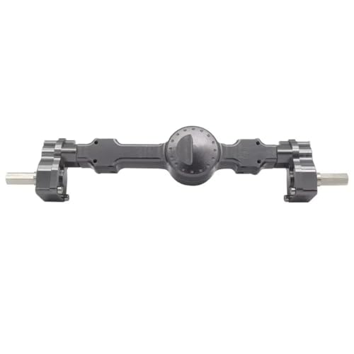 Kompatibel Mit MN99S Für MN D90 D91 D96 Für MN98 MN45 1/12 RC-Autos, Upgrade-Teile, CNC-Metalle, Vorne Und Hinten, Portalachsen-Set RC Vorder Hinterachse(Gray,Rear) von JVRWSC