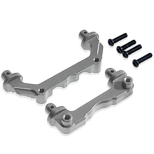 Kompatibel Mit Mjx Für Hyper Go 14209 14210 H14BM, Upgrade-Teile Für Ferngesteuerte Autos, Aluminium-Säulen Vorne Und Hinten RC-Zubehör(Gray) von JVRWSC