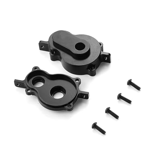 Kompatibel Mit REDCAT Für GEN8 1/10 RC Crawler Autoteile Zubehör, Mittleres Getriebegehäuse Aus Aluminium, CNC-gefräst, Legierung Ferngesteuerte Autoteile(Black) von JVRWSC