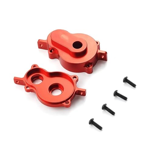 Kompatibel Mit REDCAT Für GEN8 1/10 RC Crawler Autoteile Zubehör, Mittleres Getriebegehäuse Aus Aluminium, CNC-gefräst, Legierung Ferngesteuerte Autoteile(Red) von JVRWSC