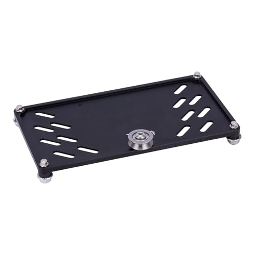 Kompatibel Mit SCX10 Für TRX4 Für Capra FJ40 1/8 1/10 Skala RC Auto Shell Dekoration Zubehör Aluminium Dachträger Mit Riemenscheibenlager Ferngesteuerte Autoteile(Black,B) von JVRWSC