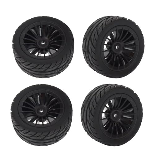 Kompatibel Mit SG1603 Für SG1604 1/16 Fernbedienung Auto Upgrade Teile Ersatz Zubehör 4 Stück Gummireifen Reifen Rad Ferngesteuerte Autoteile von JVRWSC