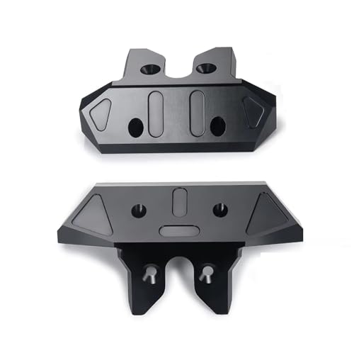 Kompatibel Mit Sledge Für Monster 4WD 1/8 RC Auto Upgrade Zubehör Aluminiumlegierung Vorne Hinten Stoßstangenschutz Stoßstange RC-Stoßstange von JVRWSC