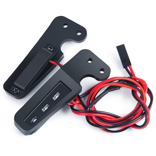 Kompatibel Mit TRX-4 Für Bronco 1/10 RC Crawler Auto-Upgrade-Teile Ersatzzubehör Frontstoßstange Seitenlichter RC-Zubehör von JVRWSC