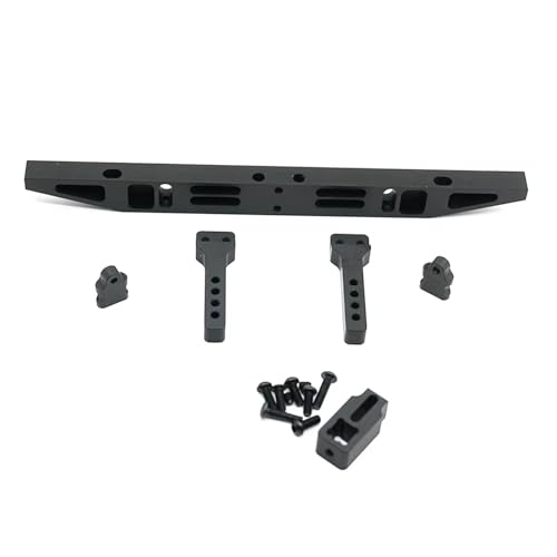 Kompatibel Mit TRX-4 Für Defender 1/10 RC Crawler Automodell-Upgradeteile, CNC-Metall-Stoßstange Vorne Hinten Mit Windenhalterung RC-Stoßstange(Rear) von JVRWSC