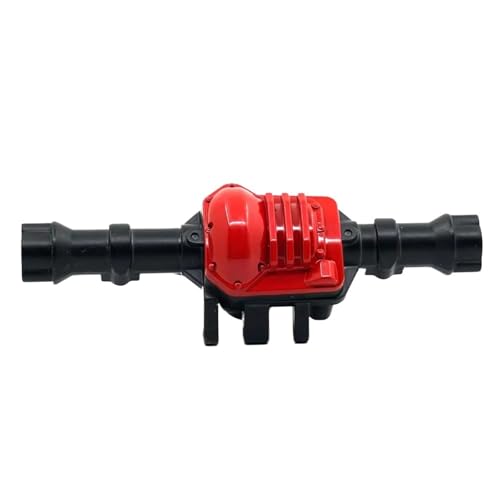 Kompatibel Mit TRX-4-Tuningteilen. RC-Autoachsgehäuse, Metallvorder-/Hinterachsschale, 1/10 RC-Crawler-Autoersatzteile Vorder Hinterachse RC(Black,Rear) von JVRWSC
