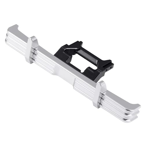 Kompatibel Mit TRX-4M Für High Für Trail 1/18 RC Crawler Car Upgrade-Teile, Aluminiumlegierung, Vordere Heckstoßstange Mit Abschlepphaken RC-Stoßstange(Front) von JVRWSC