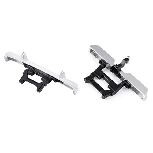 Kompatibel Mit TRX-4M Für High Für Trail 1/18 RC Crawler Car Upgrade-Teile, Aluminiumlegierung, Vordere Heckstoßstange Mit Abschlepphaken RC-Stoßstange(Front and Rear) von JVRWSC