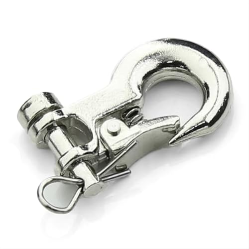 Kompatibel Mit TRX4 Für SCX10 Für Tamiya 1/8 1/10 RC Modellauto-Ersatzteile, Rettungsanhänger-Abschlepphaken Aus Metall Mit Abschleppkette, Abschleppseil Ferngesteuerte Autoteile Kompatibel Mit TRX4 Für SCX10 Für Tamiya 1/8 1/10 RC Modellauto-Ersatzteile, Rettungsanhänger-Abschlepphaken Aus Metall Mit Abschleppkette, Abschleppseil Ferngesteuerte Autoteile von JVRWSC