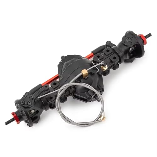 Kompatibel Mit Tamiya Traktor-Abschleppwagenteilen CNC-Metall-Vorder- Und Hinterachse Mittlere Differentialachse Eingebautes Getriebe 1/14 RC-Auto Vorder Hinterachse RC(Front Axle) von JVRWSC