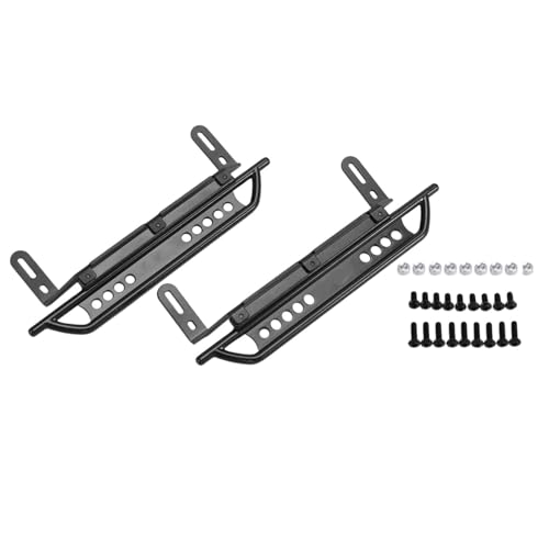 Kompatibel Mit Traxxas Für TRX-4 Für TRX4 1/10 RC Crawler Autoteile, 1 Paar Metallseitenpedale Für Rock Sliders, Fußschutzplatte RC-Zubehör Kompatibel Mit Traxxas Für TRX-4 Für TRX4 1/10 RC Crawler Autoteile, 1 Paar Metallseitenpedale Für Rock Sliders, Fußschutzplatte RC-Zubehör von JVRWSC