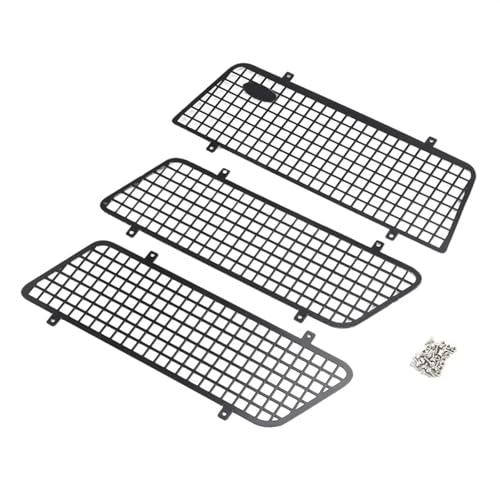 Kompatibel Mit Traxxas Für TRX4 Für Bronco 82046-4 1/10 RC Crawler Car Upgrade-Teile 3-teilige Metall-Fenstergitter-Schutznetz-Dekoration Ferngesteuerte Autoteile von JVRWSC