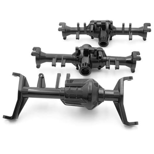 Kompatibel Mit Traxxas Für TRX6 1/10 RC Crawler Car Upgrade Vorderes Zwischenachsgehäuse Hinterachse Achsgehäuse Mit Differentialabdeckung Vorder Hinterachse RC(Front Intermediate Rear) von JVRWSC