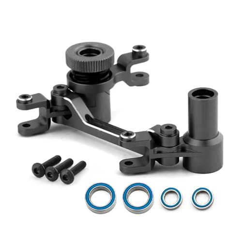 Kompatibel Mit Traxxas Für UDR 1/7 RC Für Wüste Für Racer Upgrade-Teile Metall-Lenkhebel Servo Horn Set RC-Zubehör(Black) von JVRWSC
