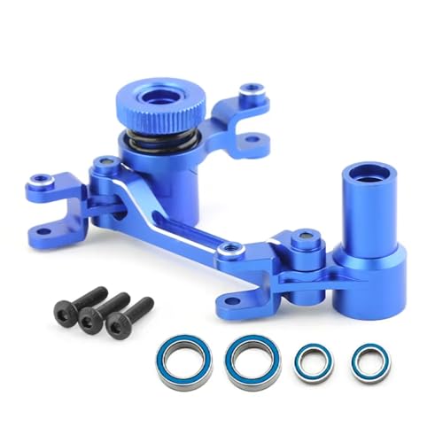 Kompatibel Mit Traxxas Für UDR 1/7 RC Für Wüste Für Racer Upgrade-Teile Metall-Lenkhebel Servo Horn Set RC-Zubehör(Blue) von JVRWSC