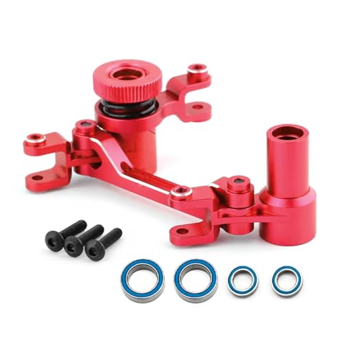 Kompatibel Mit Traxxas Für UDR 1/7 RC Für Wüste Für Racer Upgrade-Teile Metall-Lenkhebel Servo Horn Set RC-Zubehör(Red) von JVRWSC