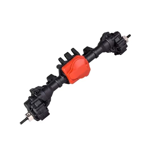 Kompatibel Mit Traxxas TRX4 Metall-Portalachsen Vorne Und Hinten, 1/10 RC Für Rock Crawler Auto-Ersatz-Upgrade-Teile Vorder Hinterachse RC(Rear Axle) von JVRWSC